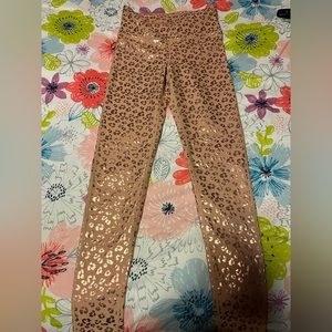 Mono B Small Cheetah Print Leggings